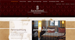 Desktop Screenshot of fuchshoehl.de