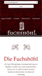 Mobile Screenshot of fuchshoehl.de